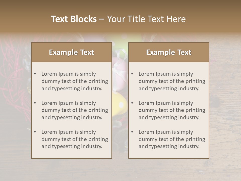 Twig Brown Season PowerPoint Template