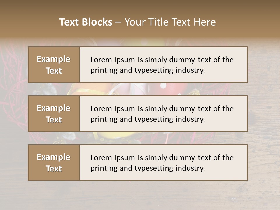 Twig Brown Season PowerPoint Template