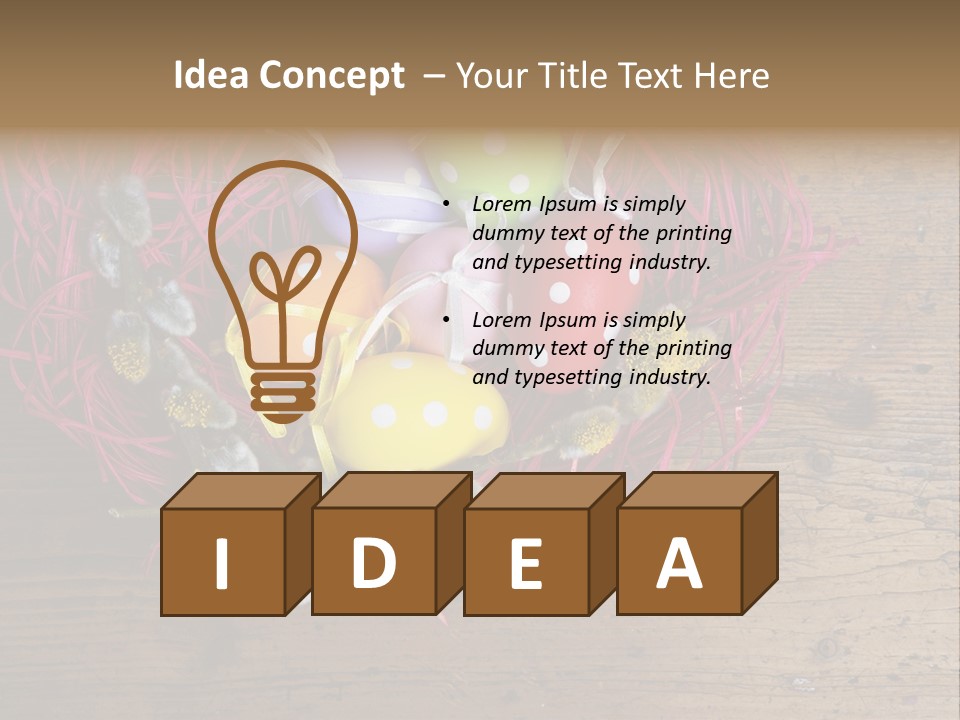 Twig Brown Season PowerPoint Template