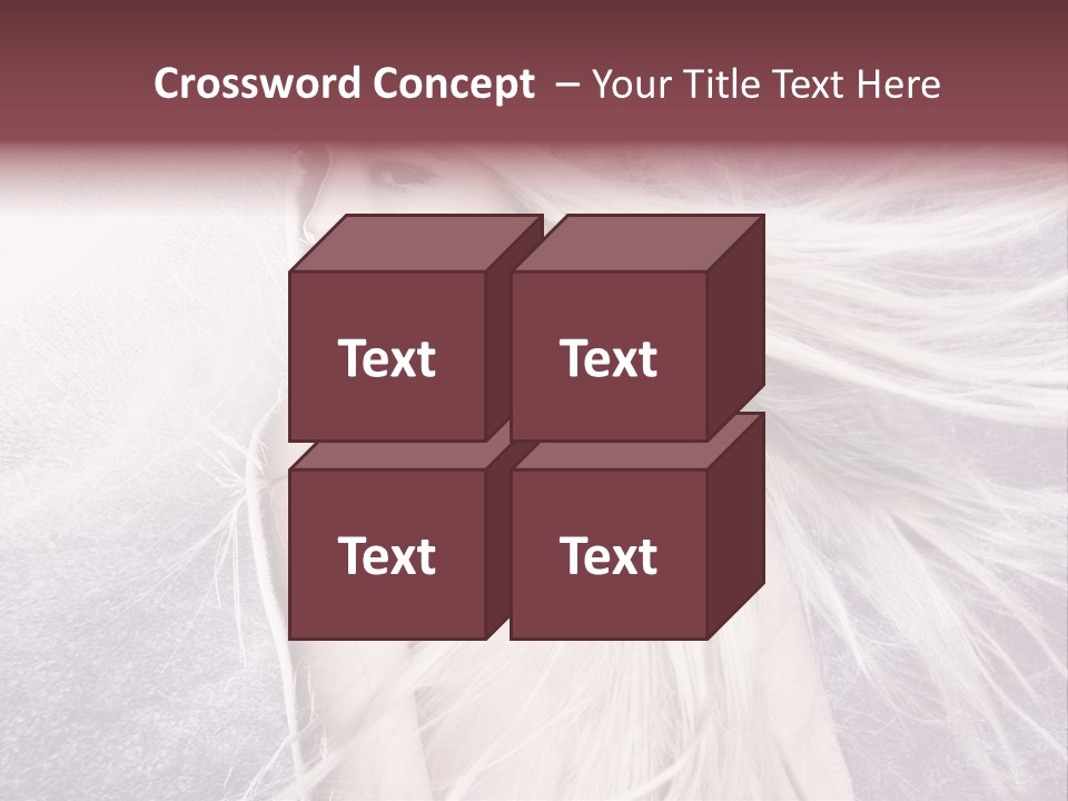 Hair Magical Fantasy PowerPoint Template