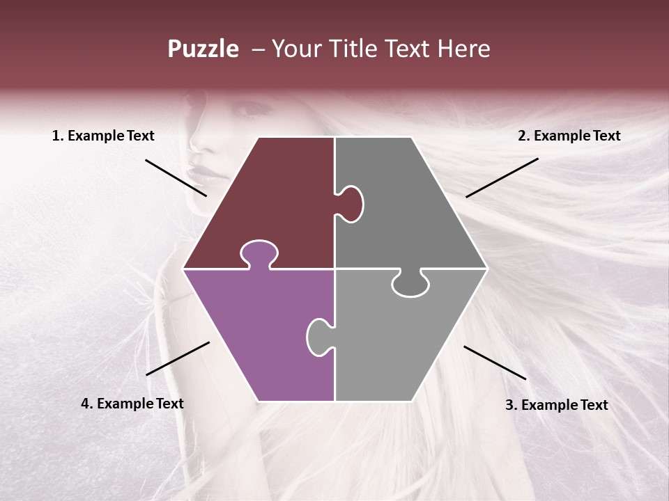 Hair Magical Fantasy PowerPoint Template