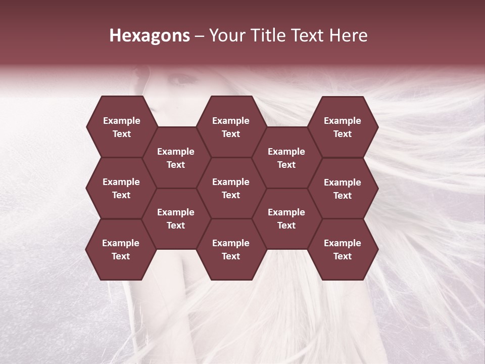 Hair Magical Fantasy PowerPoint Template