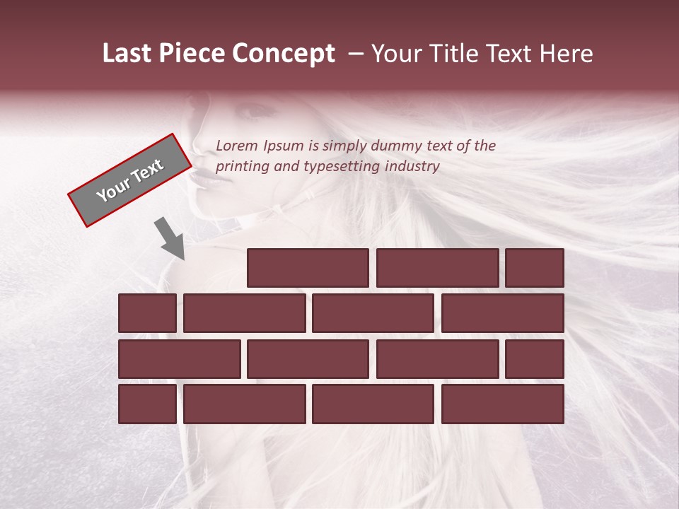 Hair Magical Fantasy PowerPoint Template