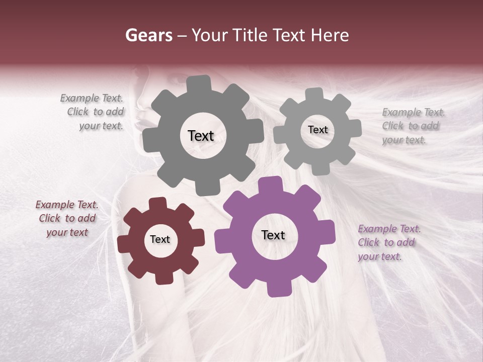 Hair Magical Fantasy PowerPoint Template