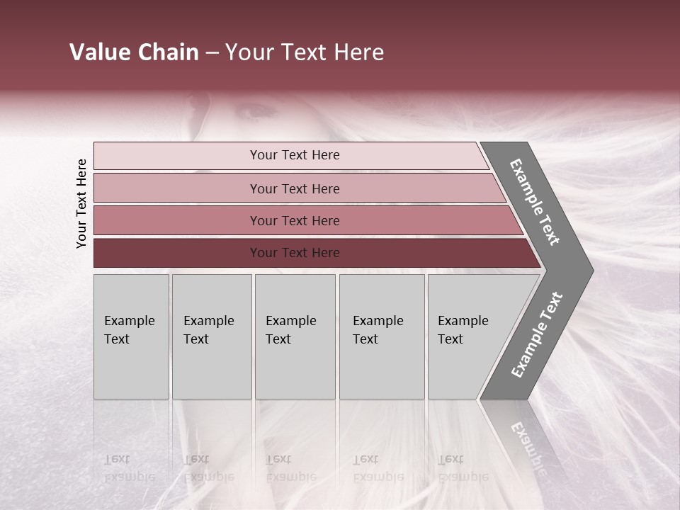 Hair Magical Fantasy PowerPoint Template