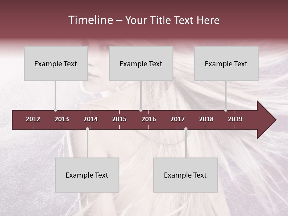 Hair Magical Fantasy PowerPoint Template