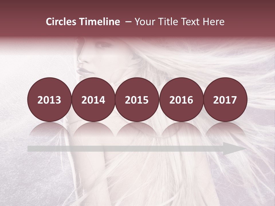 Hair Magical Fantasy PowerPoint Template