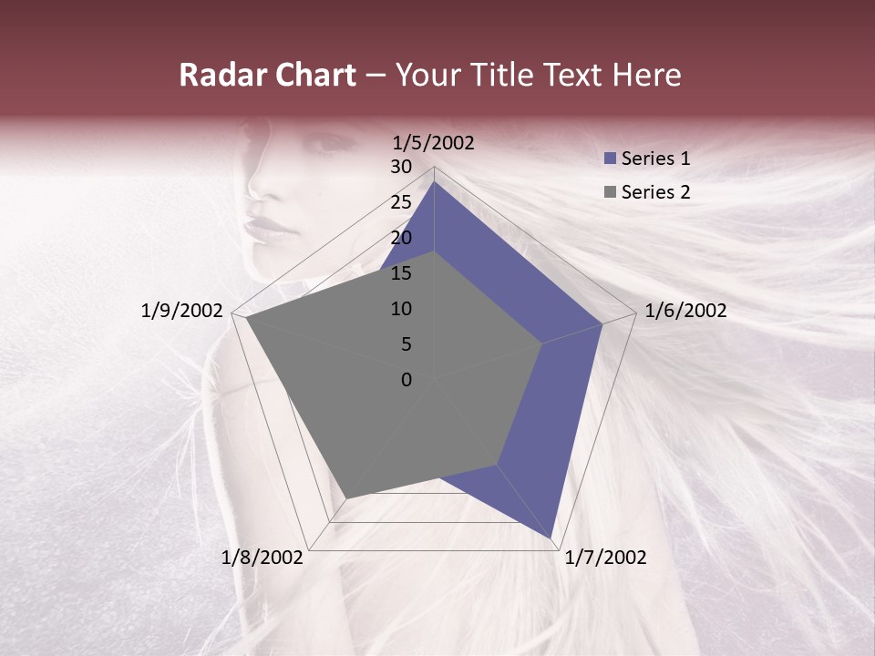 Hair Magical Fantasy PowerPoint Template