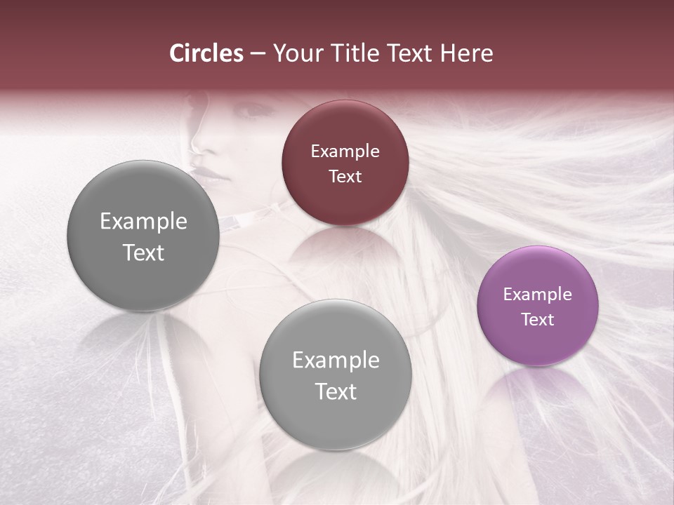 Hair Magical Fantasy PowerPoint Template