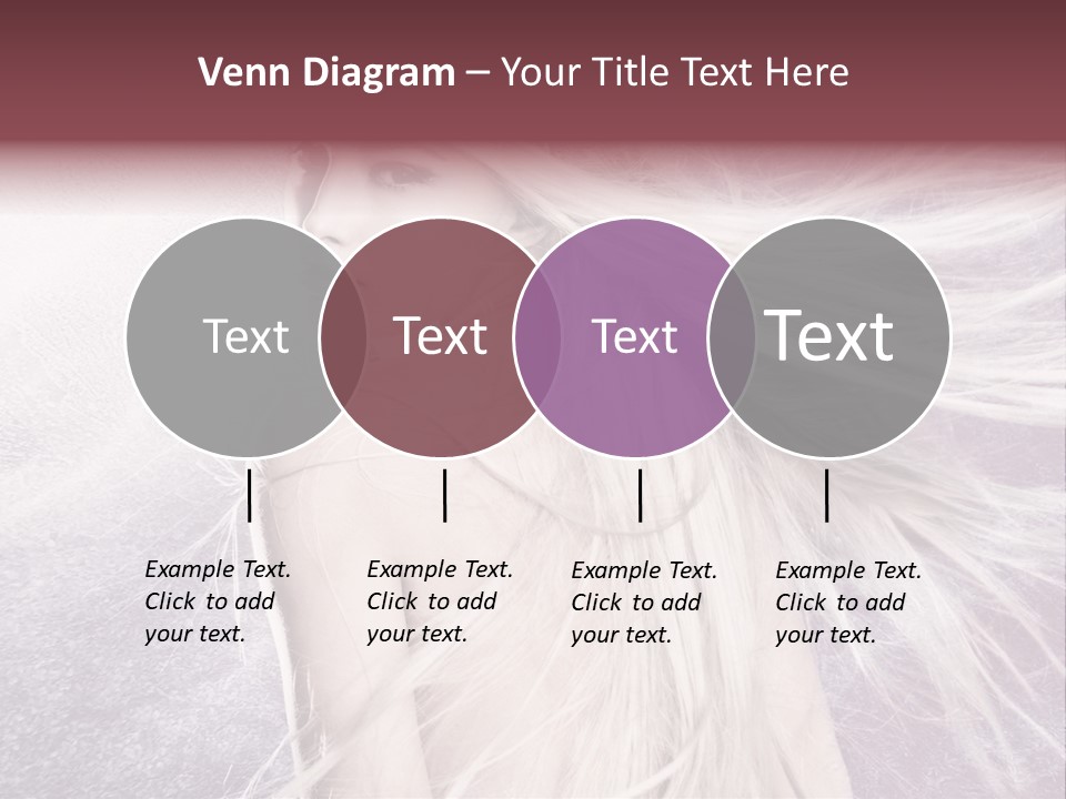 Hair Magical Fantasy PowerPoint Template