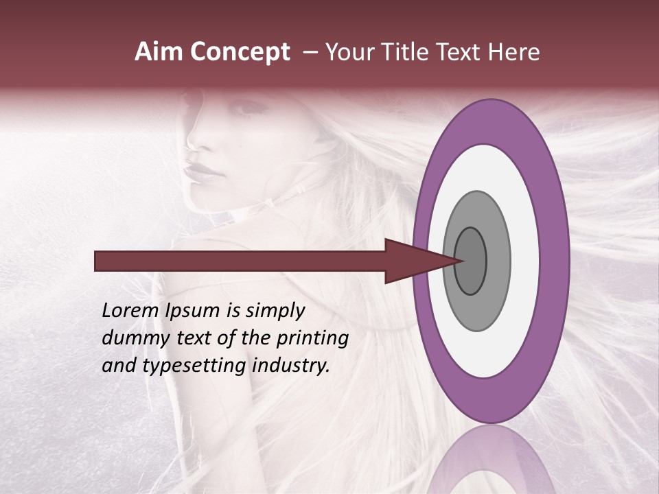 Hair Magical Fantasy PowerPoint Template