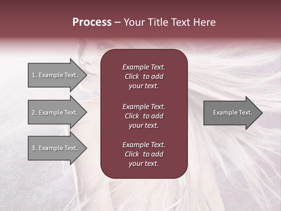 Hair Magical Fantasy PowerPoint Template