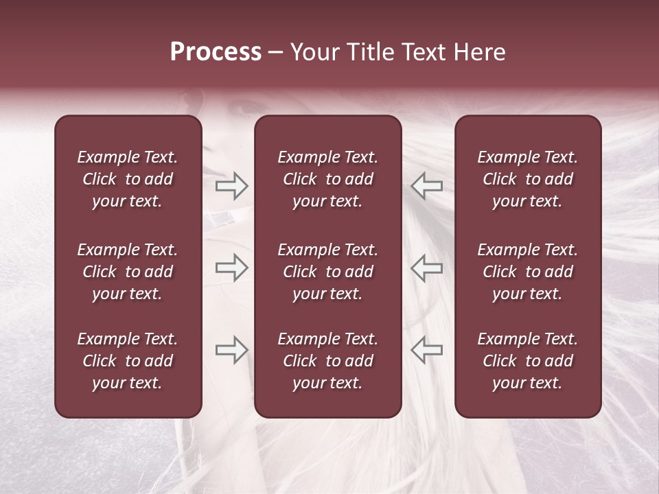 Hair Magical Fantasy PowerPoint Template