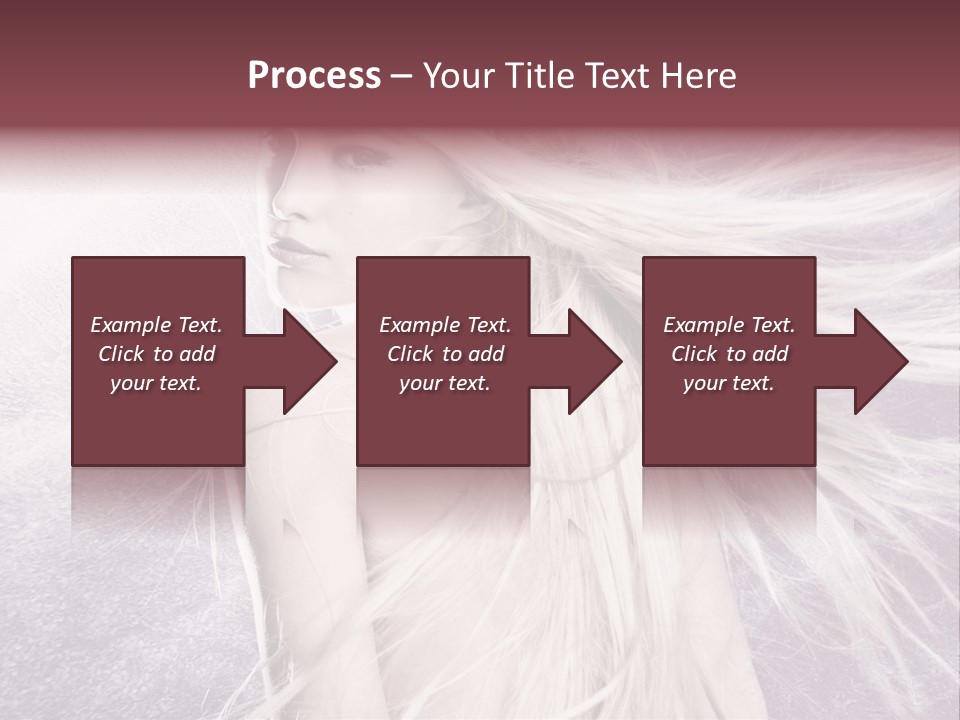 Hair Magical Fantasy PowerPoint Template