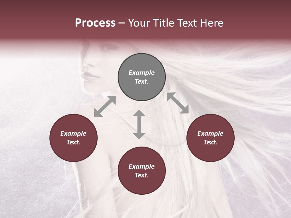 Hair Magical Fantasy PowerPoint Template