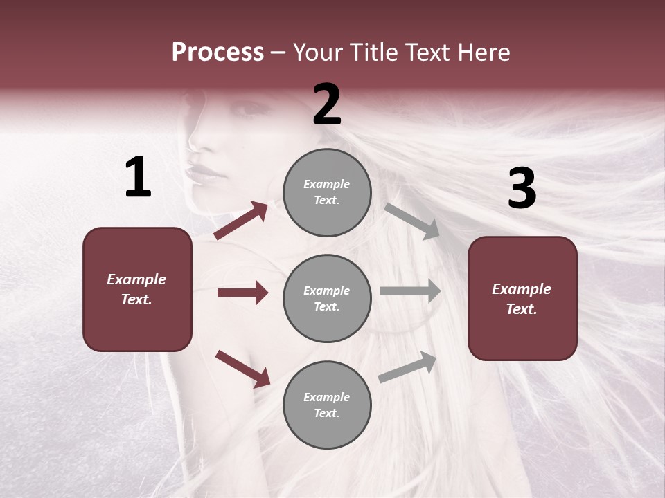 Hair Magical Fantasy PowerPoint Template