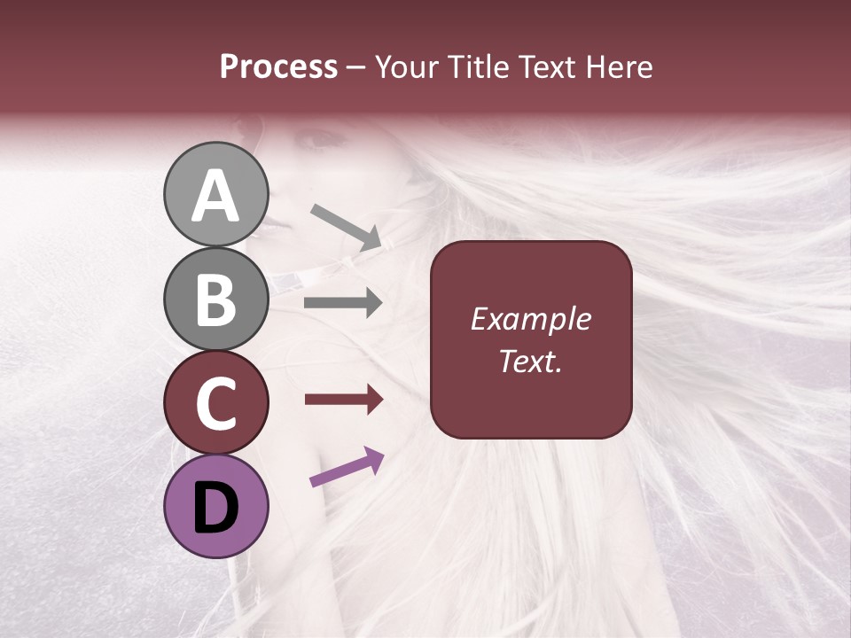 Hair Magical Fantasy PowerPoint Template