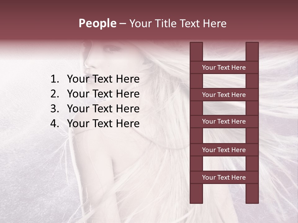 Hair Magical Fantasy PowerPoint Template