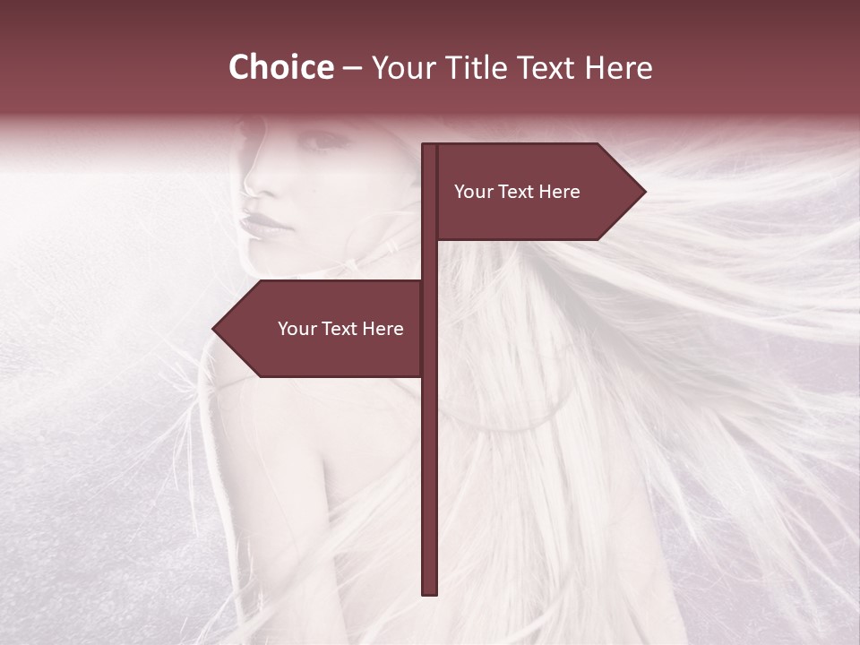 Hair Magical Fantasy PowerPoint Template