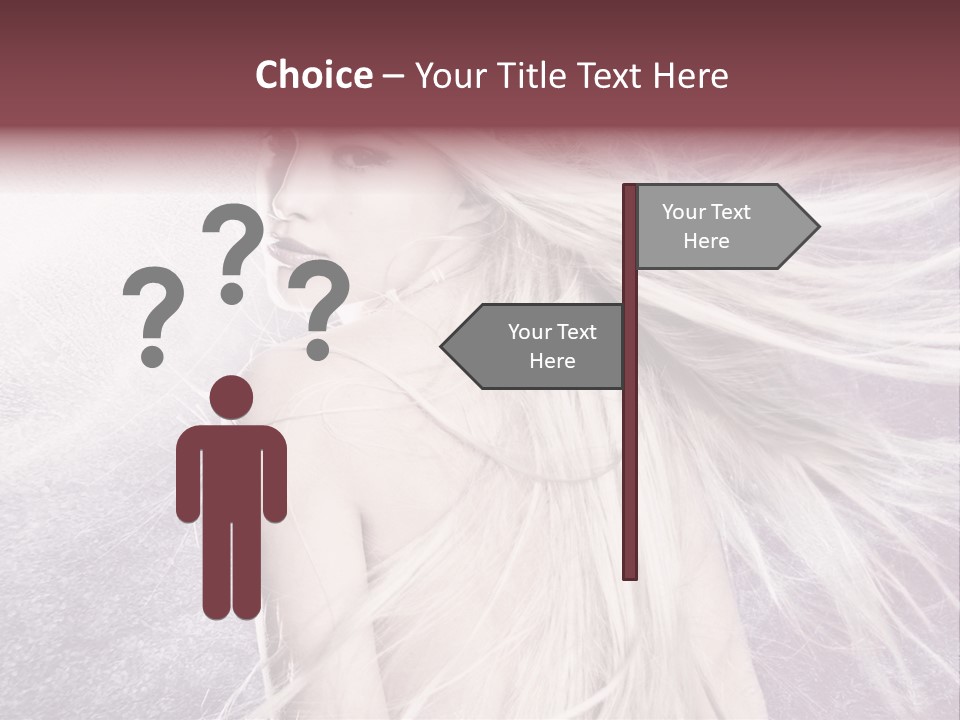 Hair Magical Fantasy PowerPoint Template