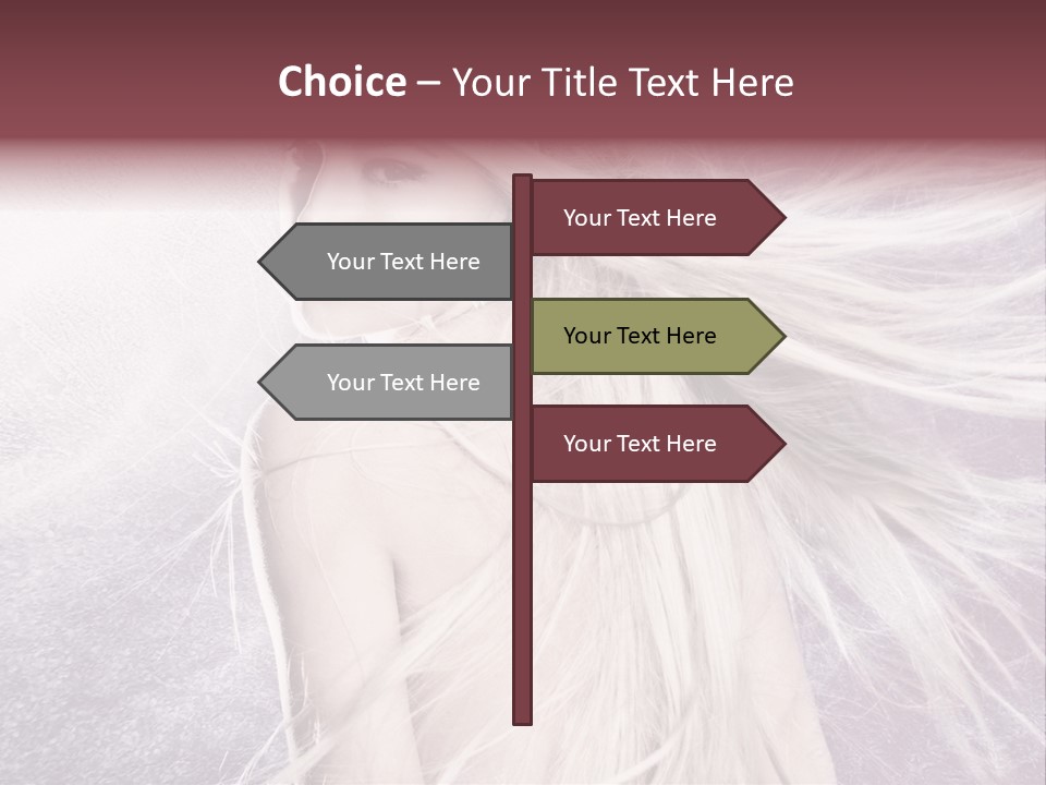 Hair Magical Fantasy PowerPoint Template