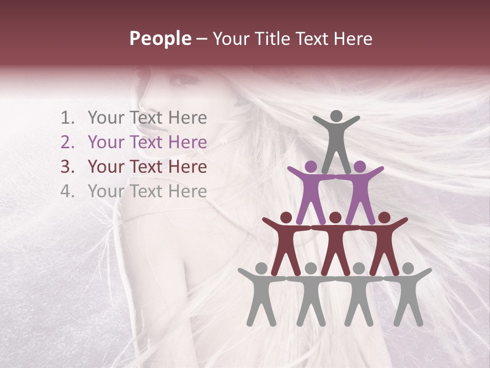 Hair Magical Fantasy PowerPoint Template
