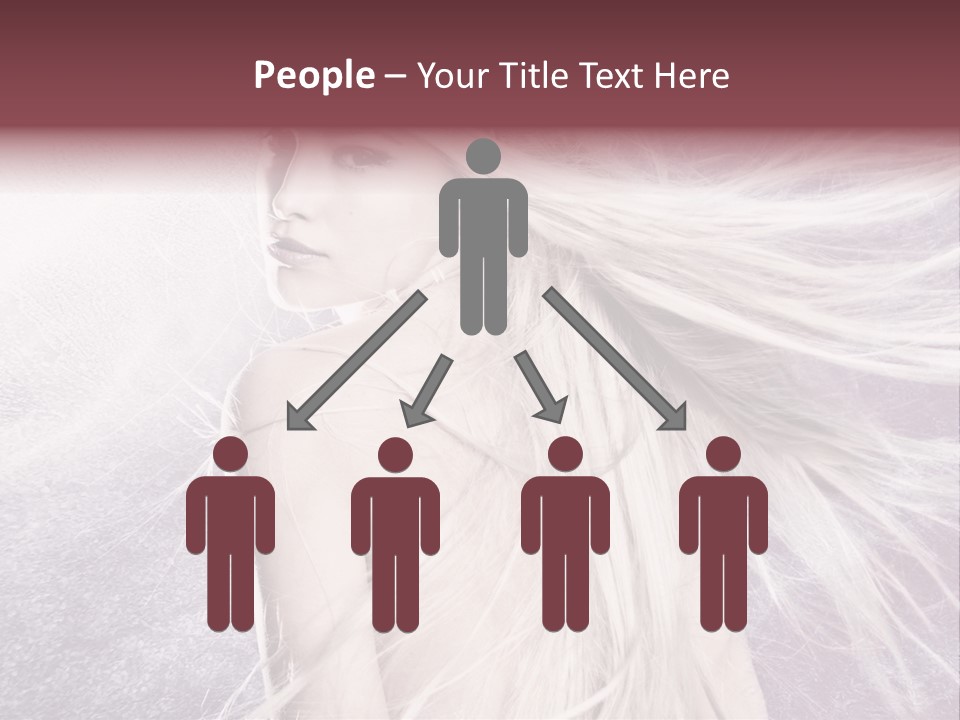 Hair Magical Fantasy PowerPoint Template