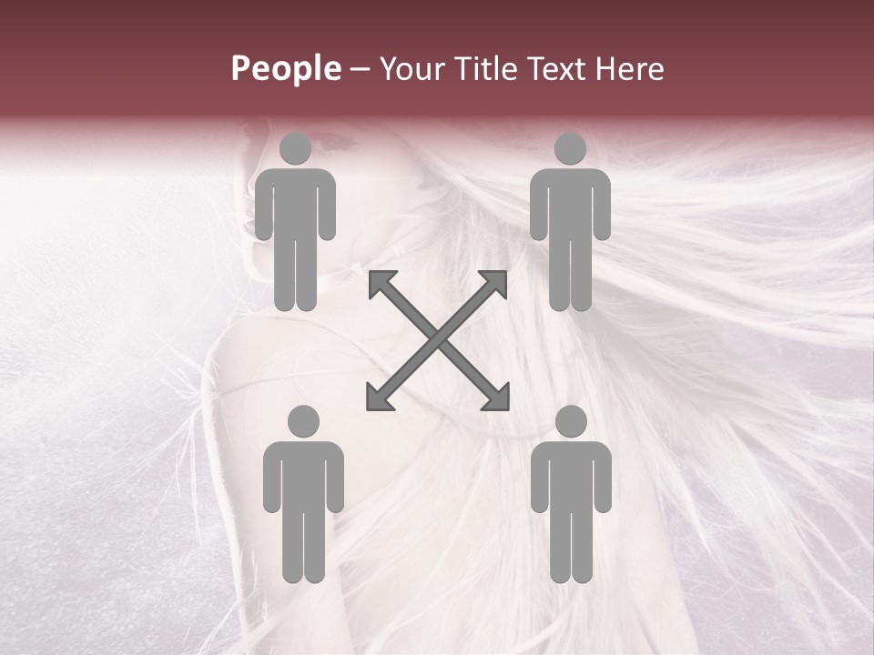 Hair Magical Fantasy PowerPoint Template