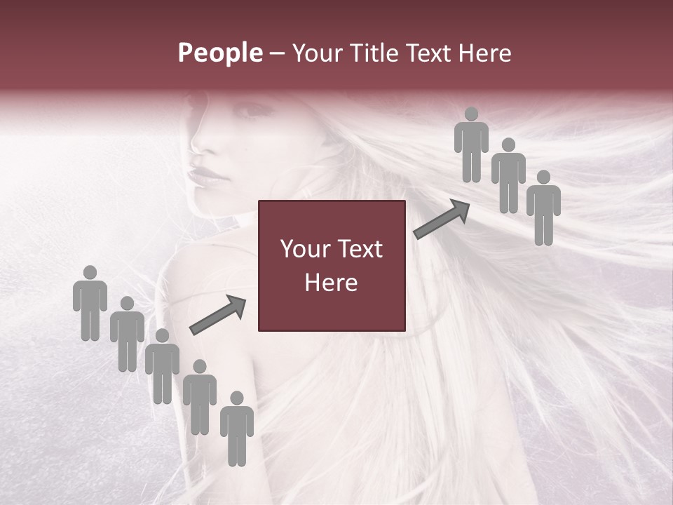 Hair Magical Fantasy PowerPoint Template