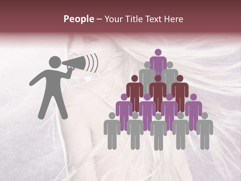 Hair Magical Fantasy PowerPoint Template