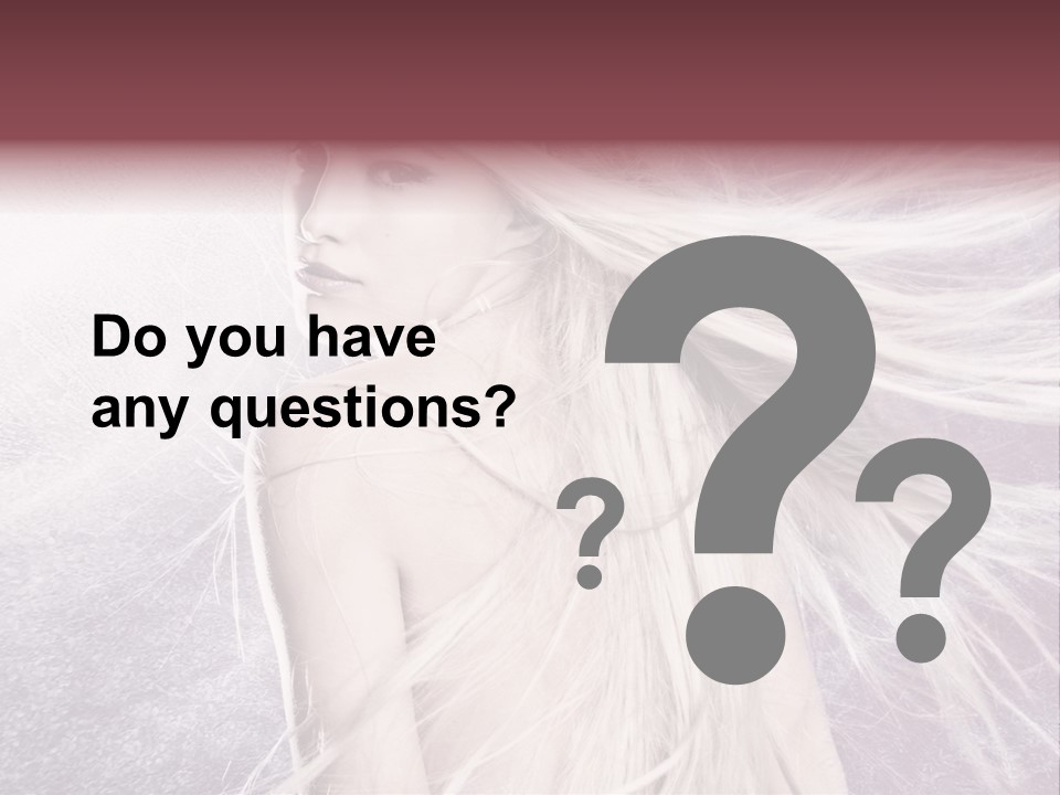 Hair Magical Fantasy PowerPoint Template