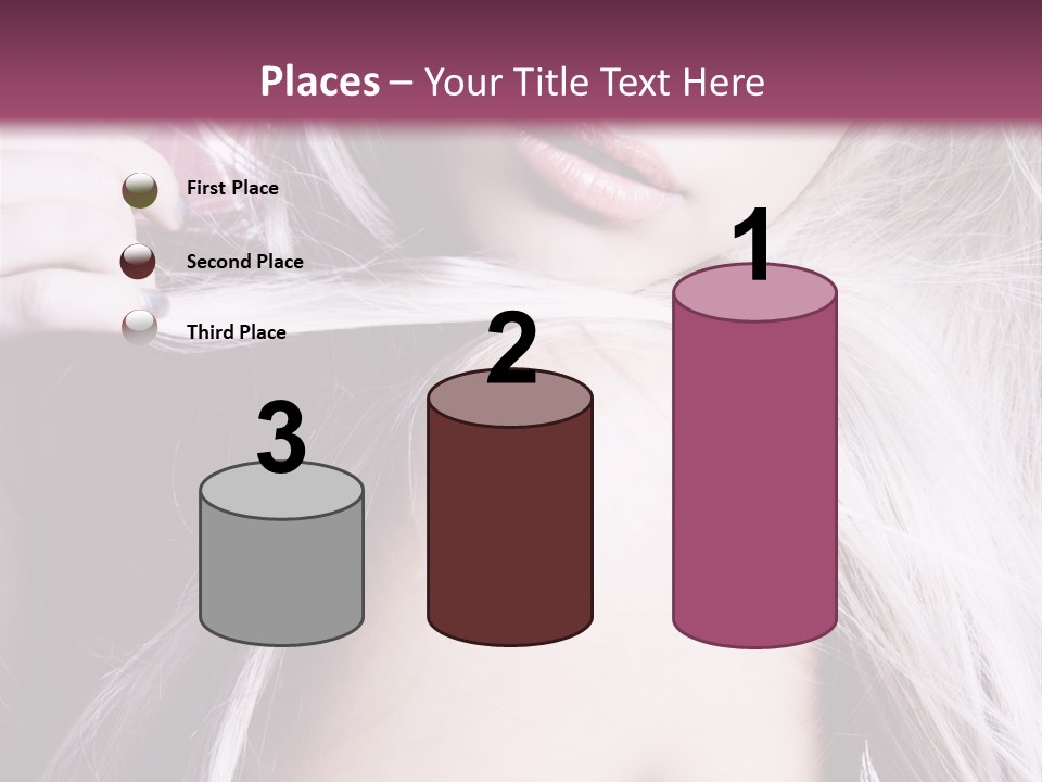 Woman Female Model PowerPoint Template