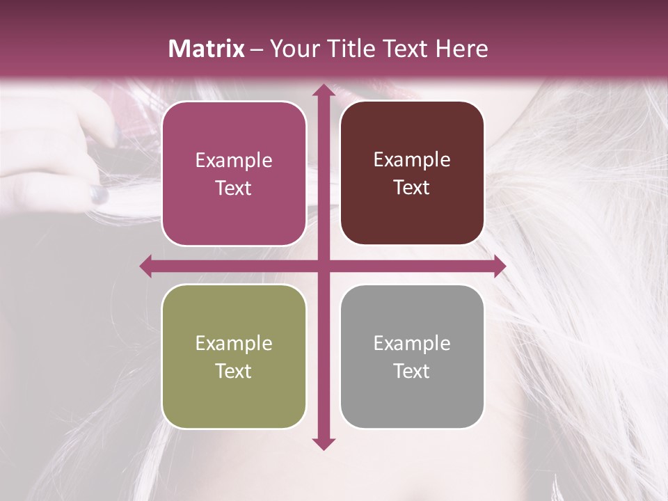 Woman Female Model PowerPoint Template