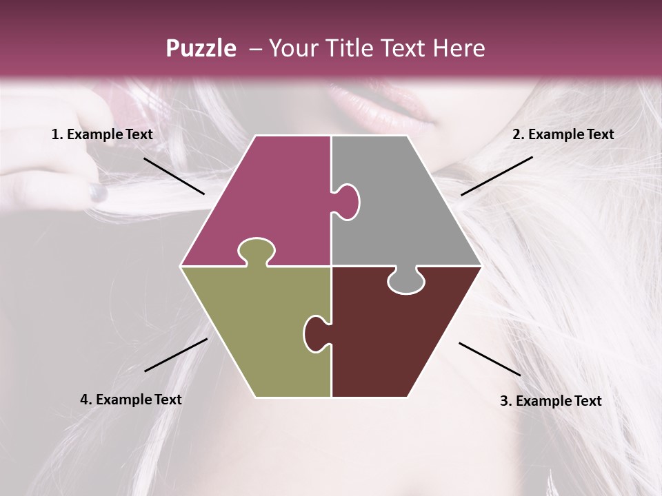Woman Female Model PowerPoint Template