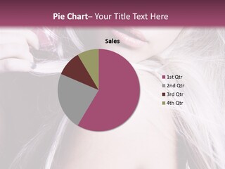 Woman Female Model PowerPoint Template