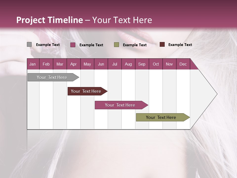 Woman Female Model PowerPoint Template