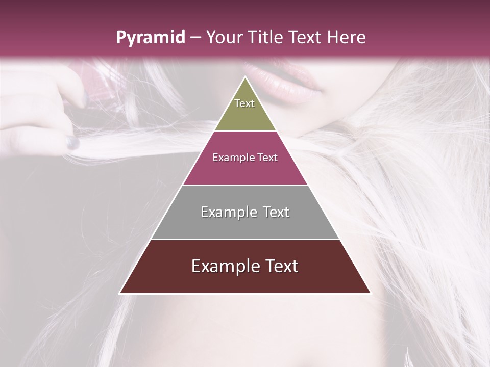 Woman Female Model PowerPoint Template