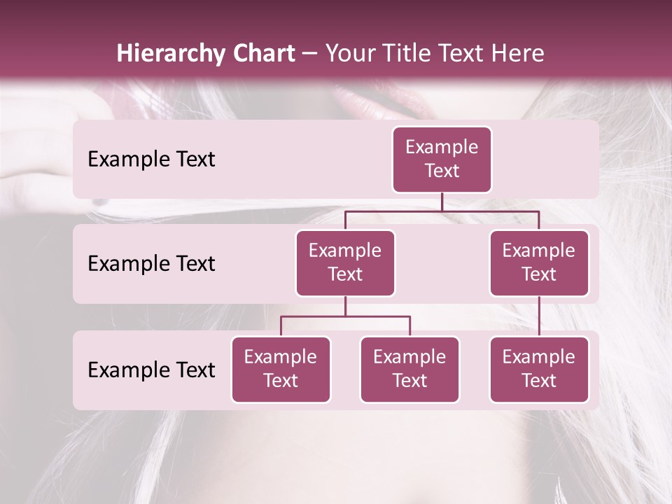 Woman Female Model PowerPoint Template