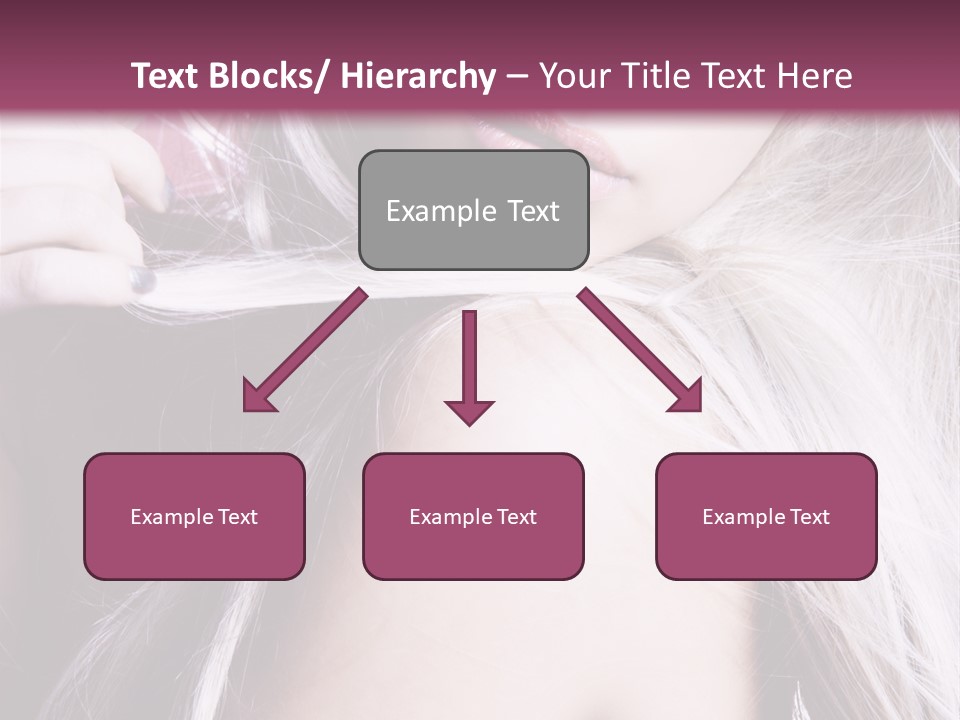 Woman Female Model PowerPoint Template