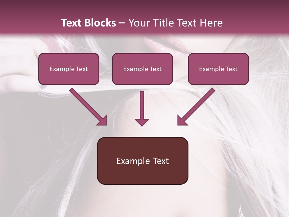 Woman Female Model PowerPoint Template