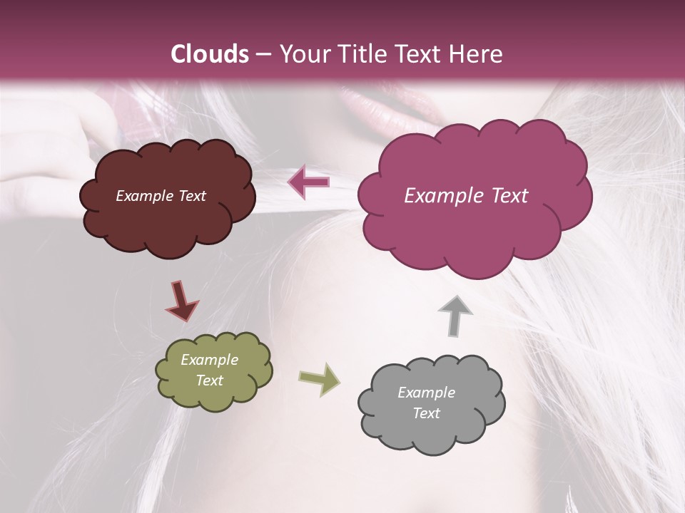 Woman Female Model PowerPoint Template