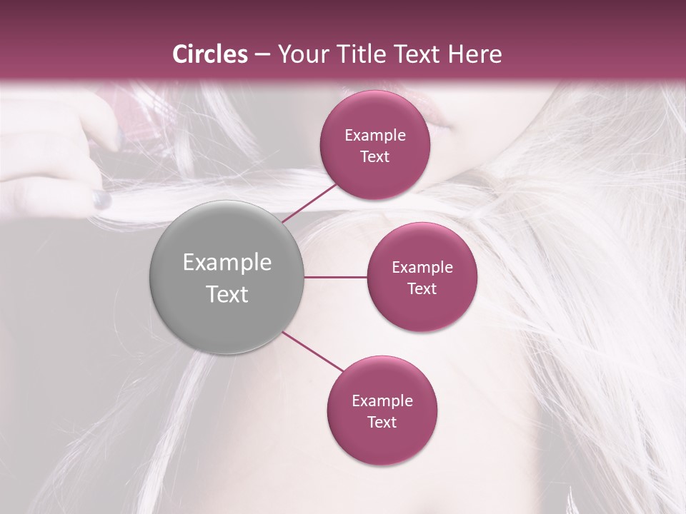 Woman Female Model PowerPoint Template