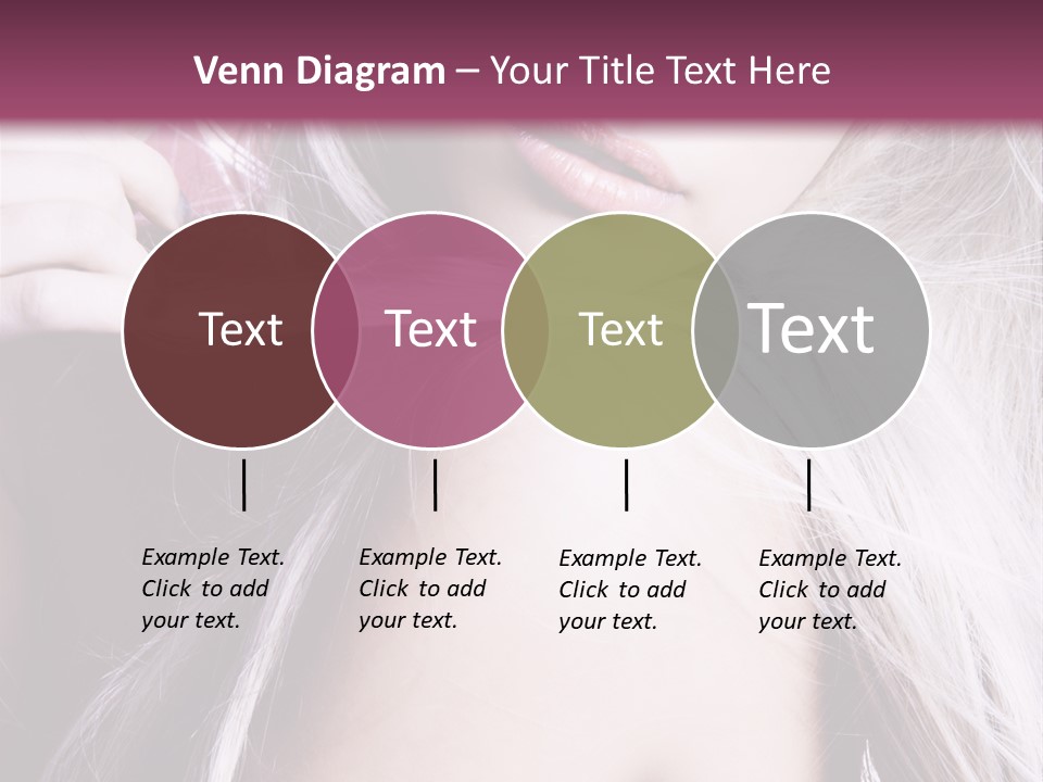Woman Female Model PowerPoint Template