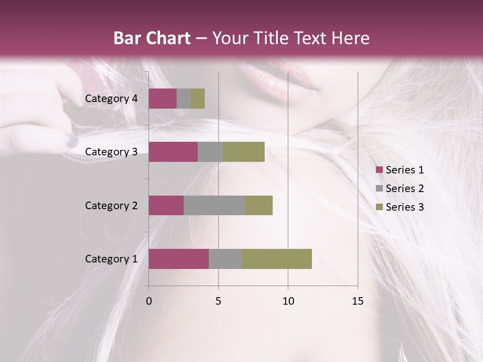 Woman Female Model PowerPoint Template