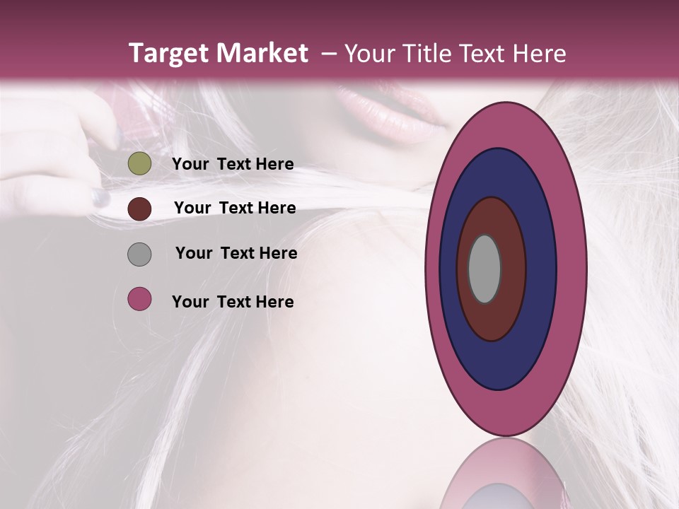 Woman Female Model PowerPoint Template