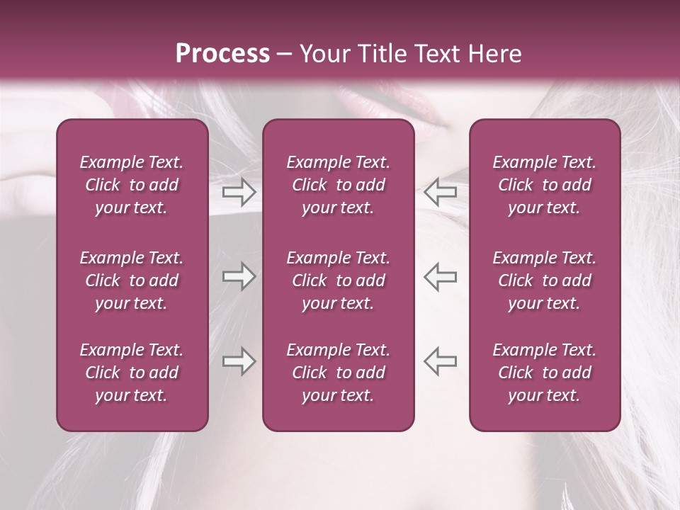 Woman Female Model PowerPoint Template