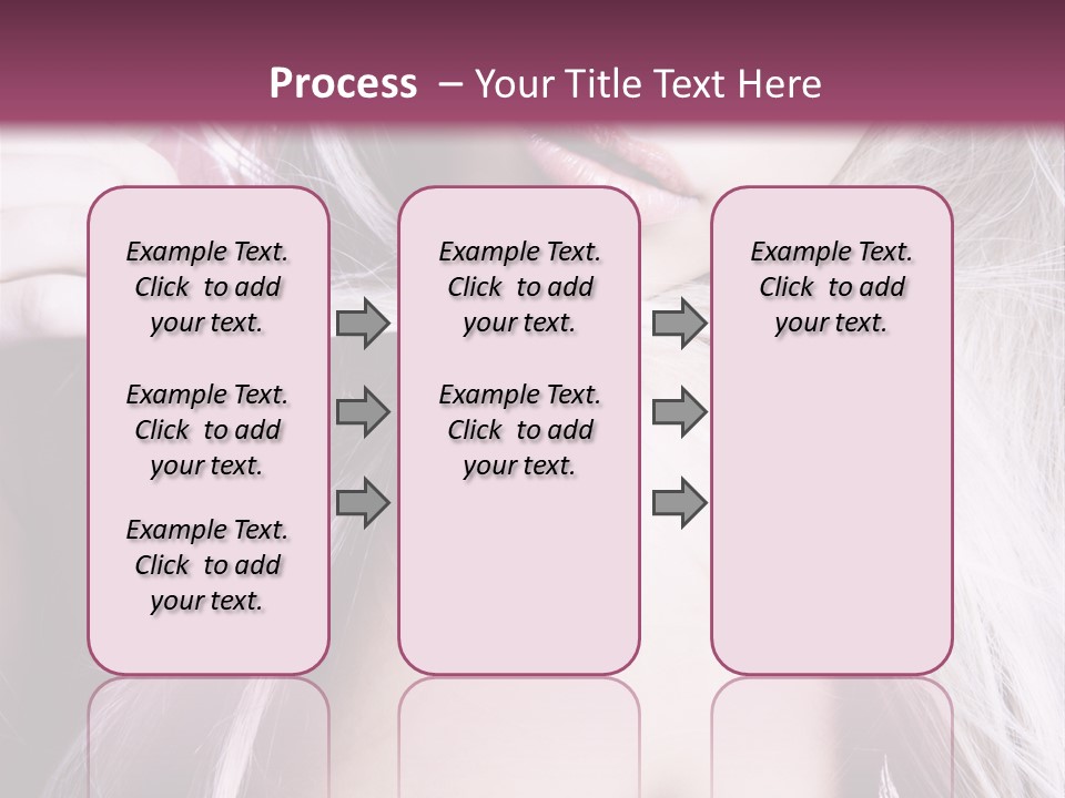 Woman Female Model PowerPoint Template