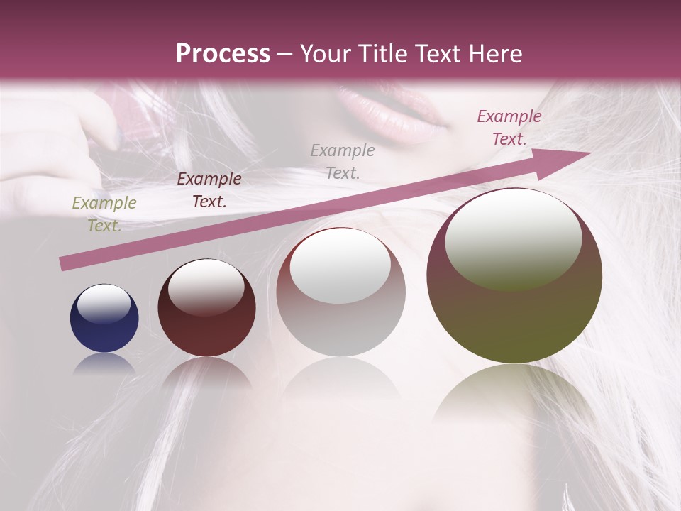Woman Female Model PowerPoint Template