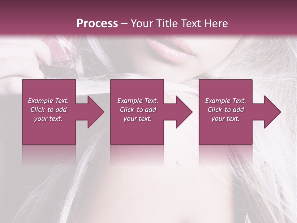 Woman Female Model PowerPoint Template