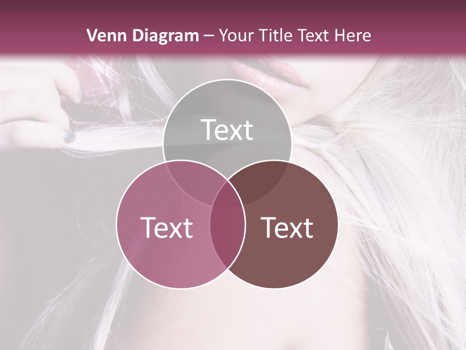 Woman Female Model PowerPoint Template